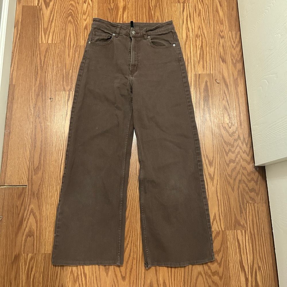 H&M Cropped Wide Leg Pants